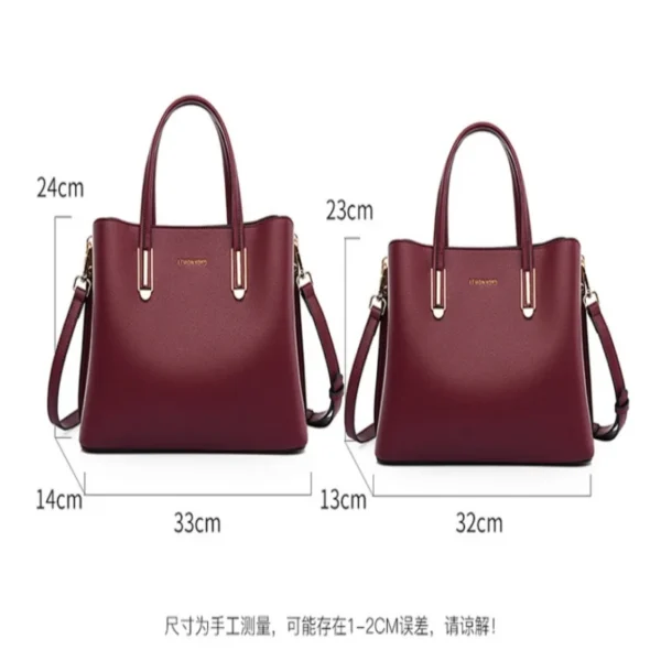 High Quality Women's Bag 2024 New Fashion Women's Handbag Large Capacity Mom One Shoulder Crossbody Bag Casual Tote Bags Sac - AliExpress 1524 - Image 6